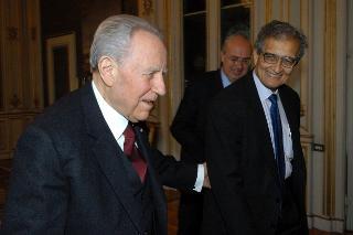 Incontro con il Prof. Amartya Sen, Premio Nobel per l'Economia del 1998, Palazzo del Quirinale