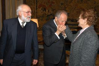 Incontro con i Signori Franco ed Antonietta Sgrena, Palazzo del Quirinale