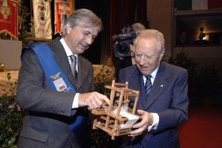 Visita del Presidente della Repubblica Carlo Azeglio Ciampi alla città di Biella
