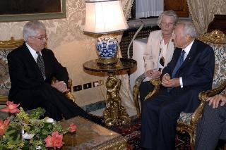 S.E. Sig. Luis Camino Osorio Isaza, nuovo Ambasciatore di Colombia: presentazione Lettere Credenziali, Palazzo del Quirinale