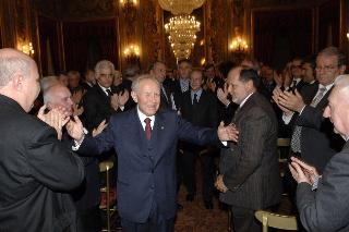 Incontro del Presidente della Repubblica con i partecipanti alla Seconda Conferenza Plenaria Stato - Regioni - Consiglio Generale degli Italiani all'Estero