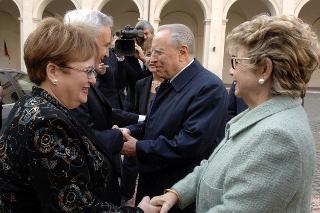 Visita di Stato del Presidente dello Stato di Israele S.E. Sig. Moshe Katsav, accompagnato dalla moglie