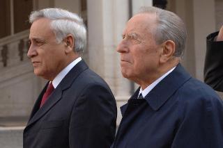 Visita di Stato del Presidente dello Stato di Israele S.E. Sig. Moshe Katsav, accompagnato dalla moglie