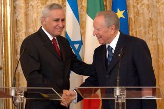 Visita di Stato del Presidente dello Stato di Israele S.E. Sig. Moshe Katsav, accompagnato dalla moglie