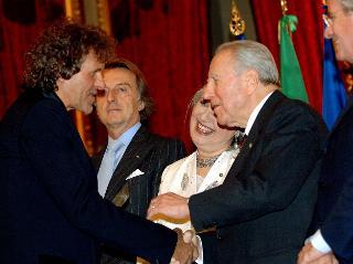 Cerimonia di consegna del &quot;Premio Leonardo&quot; e dei &quot;Premi Leonardo Qualità Italia&quot; 2005