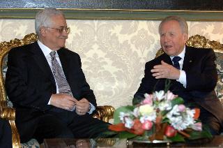 Incontro con il Presidente dell'Autorità Nazionale Palestinese, S.E. il Signor Abu Mazen