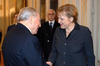 Incontro con la Sig.ra Angela Merkel, nuovo Cancelliere della Repubblica Federale di Germania, Palazzo del Quirinale