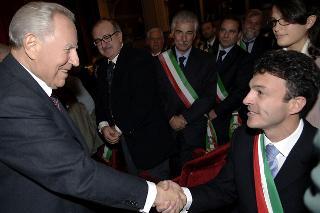 Visita del Presidente della Repubblica Carlo Azeglio Ciampi alla città di Rieti
