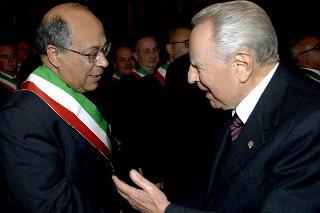 Visita del Presidente della Repubblica Carlo Azeglio Ciampi alla città di Rieti