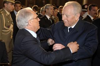 Intervento del Presidente della Repubblica ai funerali solenni del Capitano dell'Esercito Manuel Fiorito e del Maresciallo dell'Esercito Luca Polsinelli, Caduti a Kabul in Afghanistan, Roma, Basilica di Santa Maria degli Angeli e dei Martiri