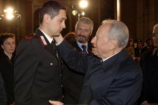 Intervento del Presidente della Repubblica ai funerali solenni del Capitano dell'Esercito Manuel Fiorito e del Maresciallo dell'Esercito Luca Polsinelli, Caduti a Kabul in Afghanistan, Roma, Basilica di Santa Maria degli Angeli e dei Martiri