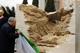 Intervento del Presidente della Repubblica alla cerimonia di commemorazione del Capo Dipartimento del SISMI, MOVM Nicola Calipari, Roma, Sede del SISMI