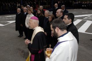 Intervento del Presidente della Repubblica alla cerimonia di commemorazione del Capo Dipartimento del SISMI, MOVM Nicola Calipari, Roma, Sede del SISMI