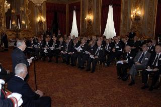 Il Presidente della Repubblica incontra i Presidenti delle Corti Costituzionali estere, in occasione del 50° anniversario di costituzione della Corte costituzionale