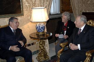 S.E. Sig. Eudoro Jaen Esquivel, nuovo Ambasciatore di Panama: presentazione Lettere Credenziali, Palazzo del Quirinale