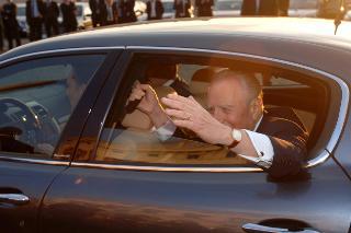Commiato del Presidente Carlo Azeglio Ciampi al termine del settennato, Palazzo del Quirinale