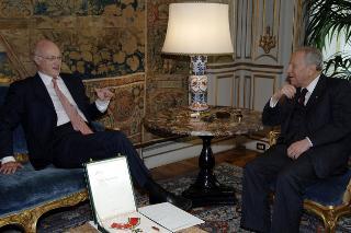 Incontro con il Dott. Fabrizio Galimberti, Palazzo del Quirinale