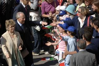 Visita del Presidente della repubblica Carlo Azeglio Ciampi alla città di Livorno