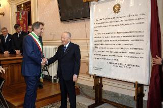 Visita del Presidente della repubblica Carlo Azeglio Ciampi alla città di Livorno