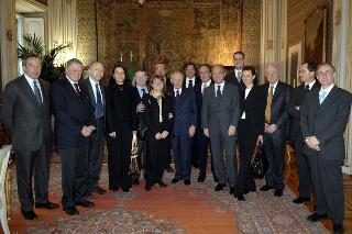 Incontro con il Dott. Paolo Terribile, Presidente del Club Distretti Italiani, per presentare la "Guida ai Distretti Italiani 2005-2006", Palazzo del Quirinale