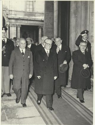 Intervento del Presidente della Repubblica alla cerimonia della consegna della "Littera Civilitatis" al Senatore Enrico De Nicola