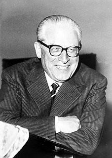 Il Presidente della Repubblica Giovanni Gronchi (1955 - 1962), primo piano