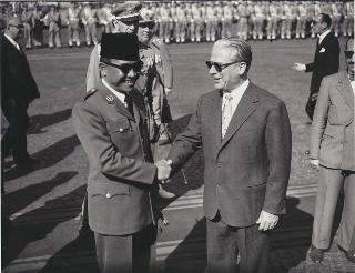 Visita di Stato del Presidente della Repubblica di Indonesia S.E. Ahmed Soekarno