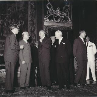 Colazione offerta dal Presidente Gronchi in onore del Cancelliere Federale Tedesco Konrad Adenauer