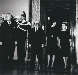 Incontro con la consorte del Presidente degli Stati Uniti d'America, Signora Jacqueline Kennedy