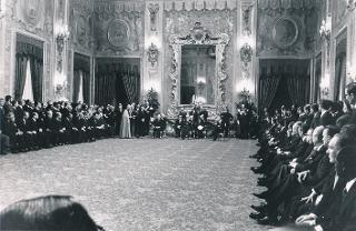 Presentazione degli auguri da parte del Corpo Diplomatico al Presidente della Repubblica