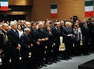 Il Presidente Giorgio Napolitano incontra la comunità italiana