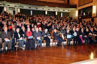 Il Presidente Giorgio Napolitano nel corso del Convegno: &quot;Vittorio Bachelet testimone della speranza&quot;
