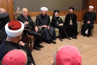 Il Presidente Giorgio Napolitano incontra i rappresentanti della comunità religiosa