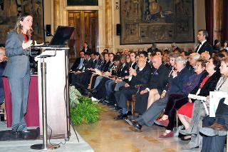 Il Presidente Giorgio Napolitano nel corso del Convegno &quot;Una giovane Costituzione. Eleggibilità e partecipazione giovanile dal 1948 ad oggi&quot;
