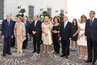 Il Presidente Giorgio Napolitano nel corso del ricevimento in occasione della Festa Nazionale della Repubblica