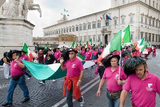 Il Palazzo del Quirinale aperto al pubblico gratuitamente, in occasione dei festeggiamenti dei 140 anni di Roma Capitale