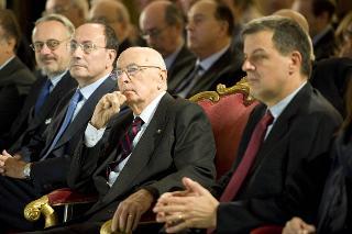 Il Presidente Giorgio Napolitano al XXX Congresso dell'Associazione Nazionale Magistrati