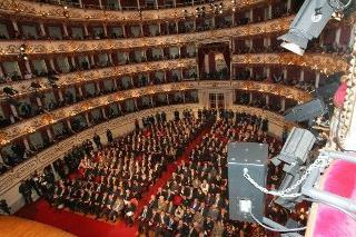 La sala grande del Teatro Municipale di Reggio Emilia