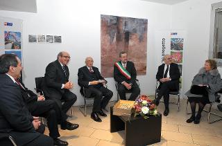 Il Presidente della Repubblica Giorgio Napolitano alla Cooperativa Muratori e Cementisti
