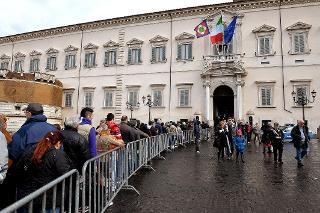 Apertura al pubblico del Palazzo del Quirinale, in occasione del 150° anniversario dell'Unità d'Italia