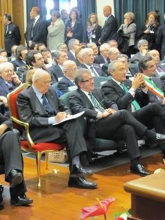 Il Presidente Giorgio Napolitano all'Università degli Studi dell'Insubria