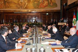 Il Presidente Giorgio Napolitano alla Camera di Commercio, Industria, Artigianato ed Agricoltura di Varese