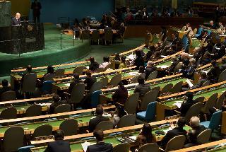 Il Presidente Giorgio Napolitano all'Assemblea Generale delle Nazioni Unite