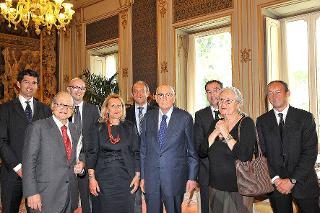 Il Presidente Giorgio Napolitano con la Fondazione Adecco per le pari opportunità