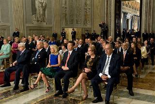 Il concerto al Quirinale per la Festa della Repubblica, alla presenza dei Capi Delegazioni Ufficiali convenuti a Roma per le celebrazioni del 150° anniversario dell'Unità d'Italia