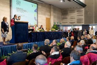 Il Presidente Giorgio Napolitano in occasione della inaugurazione del 200° anno accademico della Facoltà di Ingegneria dell'Università &quot;Federico II&quot;