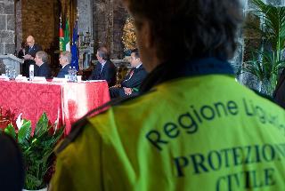 Il Presidente della Repubblica Giorgio Napolitano al convegno &quot;Dall'emergenza alla prevenzione. Risorse e politiche per il territorio&quot;