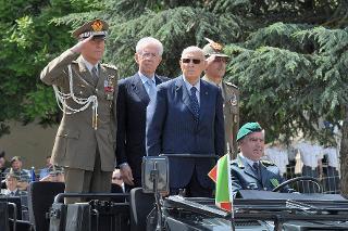 Il Presidente Giorgio Napolitano in occasione del 238° Anniversario di fondazione del Corpo della Guardia di Finanza