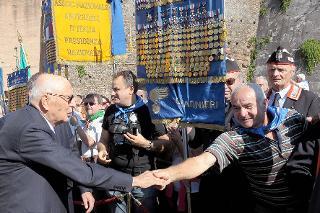 Il Presidente Giorgio Napolitano al 69° anniversario della difesa di Roma a Porta San Paolo