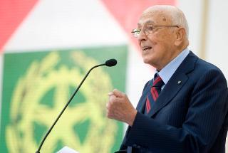 Il Presidente Giorgio Napolitano rivolge il suo indirizzo di saluto in occasione della cerimonia di apertura dell'anno scolastico 2012-2013
